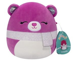 BRAND NEW SQUISHMALLOW NAMED CRISANTA 7.5”! YEAR 2023! NWT! SMOKE FREE HOME!
